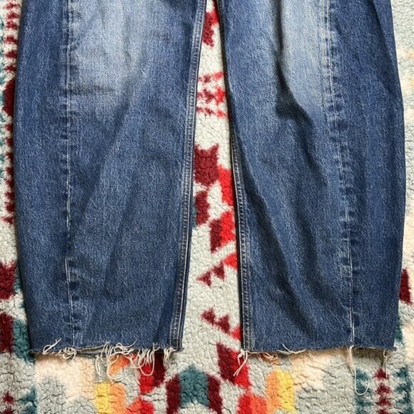 Agolde Luna high rise barrel pieced taper jeans - Picture 4 of 11